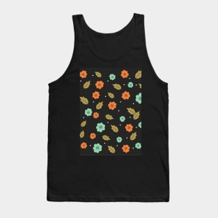 Small Colorful Flowers Tank Top